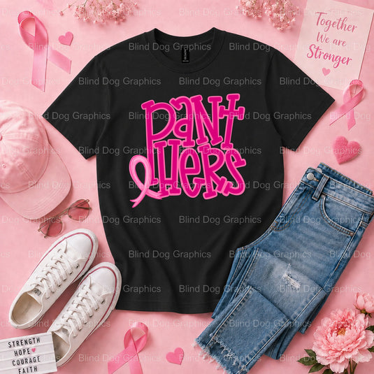 I Wear Pink For My Mom - Breast Cancer Awareness DTF Transfer Premade DTF Transfer (view 1 of 3) – by Blind Dog Graphics –...