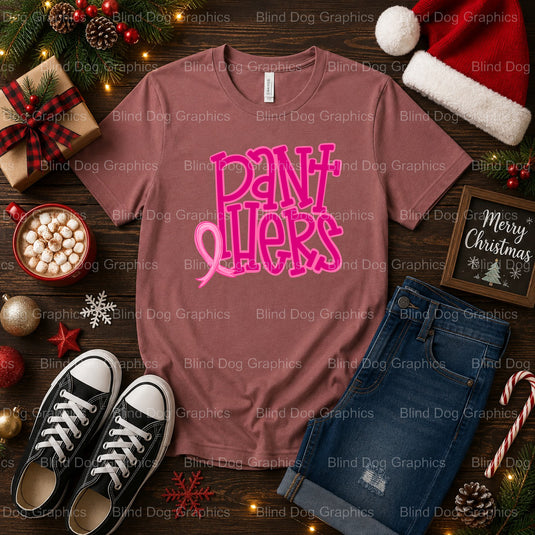 I Wear Pink For My Mom - Breast Cancer Awareness DTF Transfer Premade DTF Transfer (view 2 of 3) – by Blind Dog Graphics –...