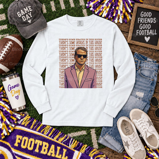 In This House We Yell Geaux Tigers - LSU Premade DTF Transfer (view 1 of 2) – by Blind Dog Graphics – Premade Transfers –...