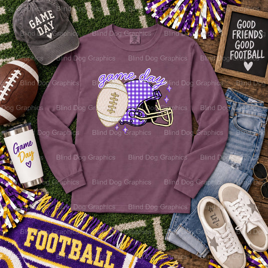 IT'S GAME DAY TIGERS! - LSU DTF Transfer (view 1 of 2) – by Blind Dog Graphics – Premade Transfers – LSU, College Football