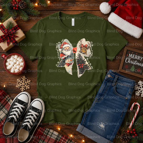 It's The Most Wonderful Time – Christmas Premade DTF Transfer (view 1 of 2) – by Blind Dog Graphics – Premade Transfers –...