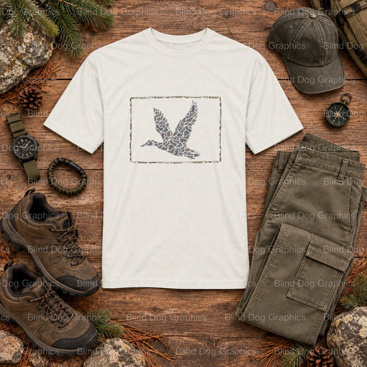 Last Call - Deer Buck Hunting DTF Transfer - Premade DTF Transfer (view 2 of 2) – by Blind Dog Graphics – Premade Transfer...