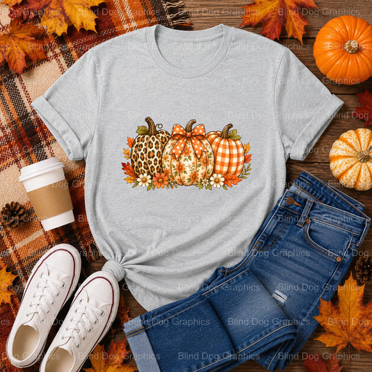 Leopard Print Pumpkin – Fall Premade DTF Transfer (view 2 of 2) – by Blind Dog Graphics – Premade Transfers – Fall, Thanks...