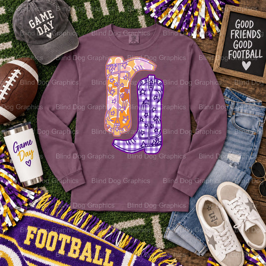 LSU Bengal Tiger Football - LSU DTF Transfer (view 1 of 2) – by Blind Dog Graphics – Premade Transfers – LSU, College Foot...