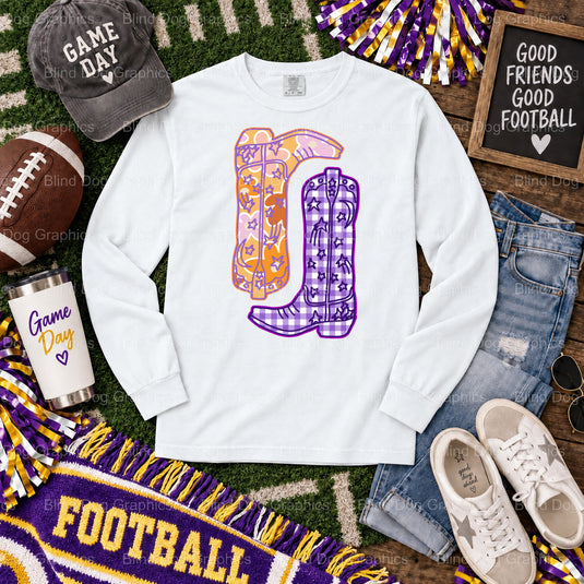 LSU Bengal Tiger Football - LSU DTF Transfer (view 2 of 2) – by Blind Dog Graphics – Premade Transfers – LSU, College Foot...