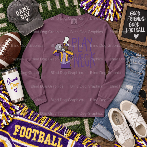 LSU FOOTBALL GAME DAY - Premade DTF Transfer (view 1 of 2) – by Blind Dog Graphics – Premade Transfers – LSU, College Foot...