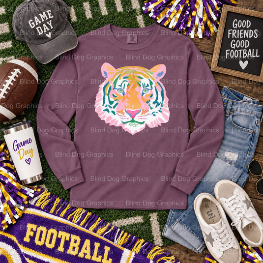 LSU Tigers Football - LSU DTF Transfer (view 1 of 2) – by Blind Dog Graphics – Premade Transfers – LSU, College Football