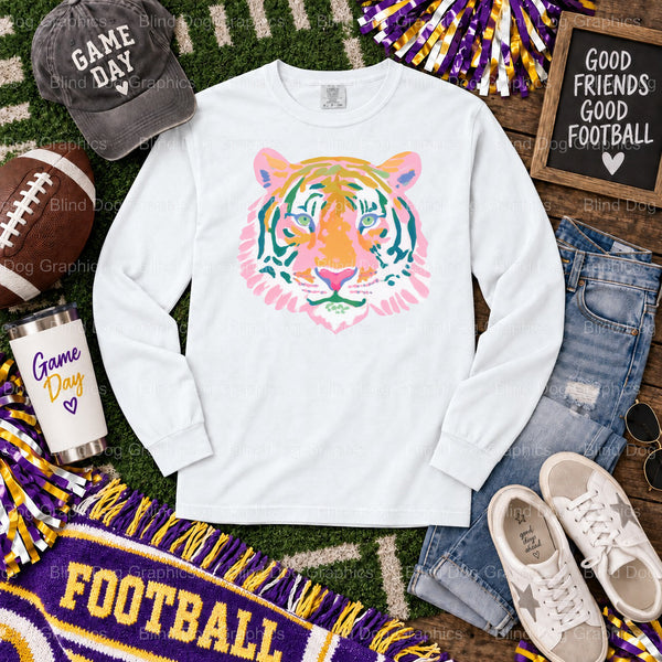 LSU Tigers Football - LSU DTF Transfer (view 2 of 2) – by Blind Dog Graphics – Premade Transfers – LSU, College Football