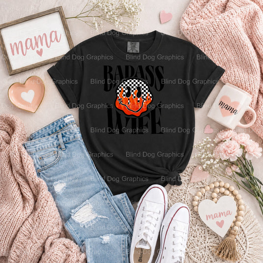 MAMA Distressed - Mama Premade DTF Transfer (view 2 of 2) – by Blind Dog Graphics – Premade Transfers – Mama, Mom Life
