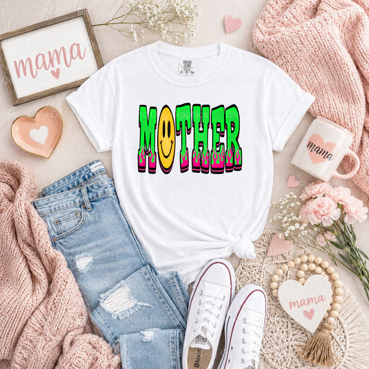 MAMA EST. 2024 - Premade DTF Transfer (view 2 of 2) – by Blind Dog Graphics – Premade Transfers – Mama, Mom Life
