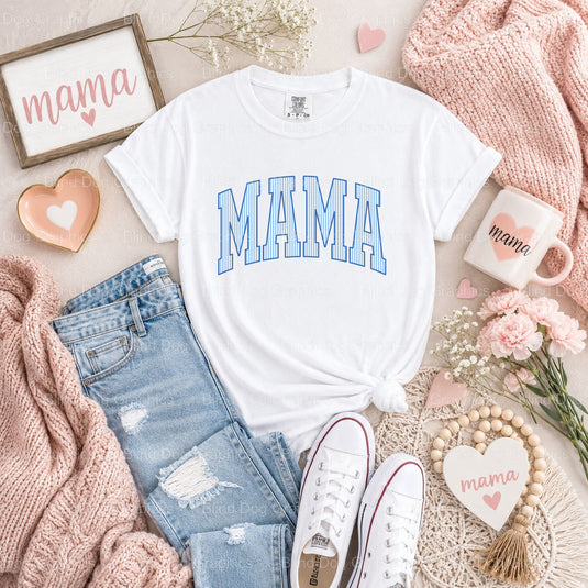 MAMA Leopard Print - Mama Premade DTF Transfer (view 1 of 2) – by Blind Dog Graphics – Premade Transfers – Mama, Mom Life