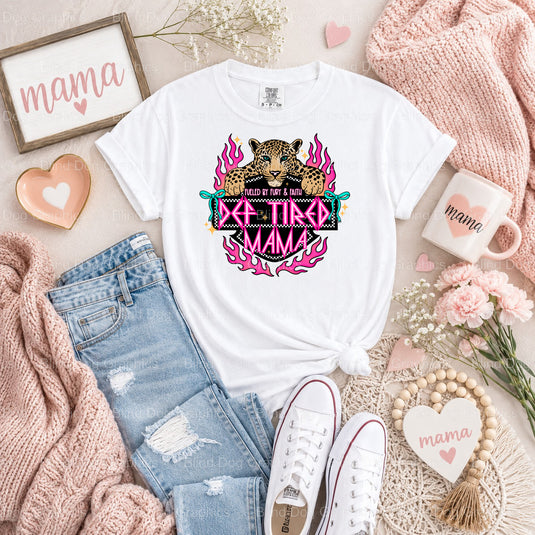 MAMA - Mama Premade DTF Transfer (view 1 of 2) – by Blind Dog Graphics – Premade Transfers – Mama, Mom Life