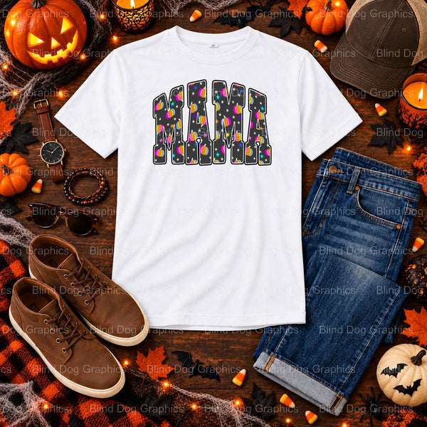 Mama's Little Pumpkin – Halloween Premade DTF Transfer (view 1 of 2) – by Blind Dog Graphics – Premade Transfers – Hallowe...
