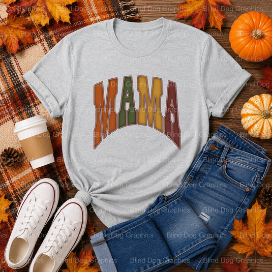 MAMA'S LITTLE PUMPKINS – Fall Premade DTF Transfer (view 1 of 2) – by Blind Dog Graphics – Premade Transfers – Fall, Thank...