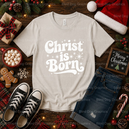 Merry Christmas – Christmas Premade DTF Transfer (view 2 of 2) – by Blind Dog Graphics – Premade Transfers – Christmas, Ho...