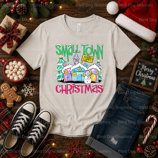 MERRY CHRISTMAS – Christmas Premade DTF Transfer (view 2 of 2) – by Blind Dog Graphics – Premade Transfers – Christmas, Ho...