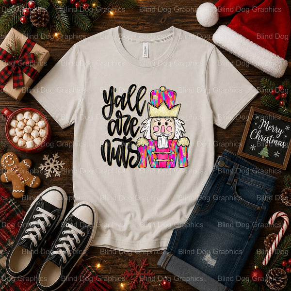 MERRY CHRISTMAS – Christmas Premade DTF Transfer (view 2 of 2) – by Blind Dog Graphics – Premade Transfers – Christmas, Ho...