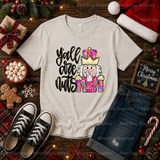 MERRY CHRISTMAS – Christmas Premade DTF Transfer (view 2 of 2) – by Blind Dog Graphics – Premade Transfers – Christmas, Ho...
