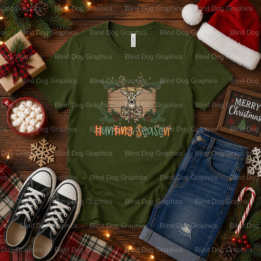 MERRY GRUMPY CHRISTMAS – Christmas Premade DTF Transfer (view 1 of 2) – by Blind Dog Graphics – Premade Transfers – Christ...