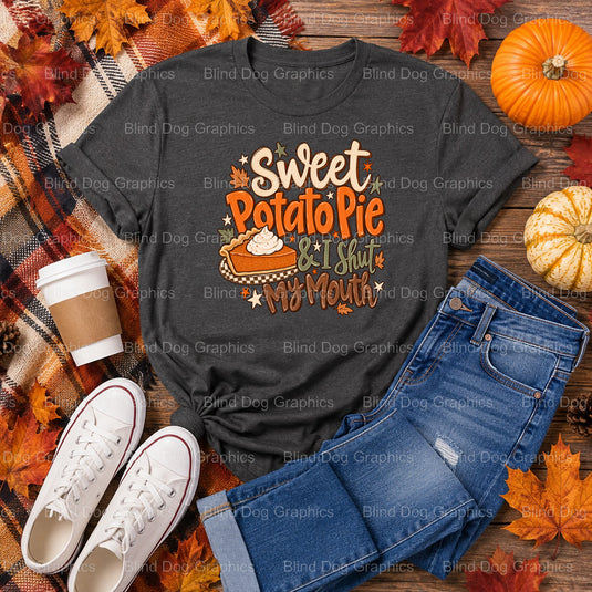 My First Thanksgiving – Thanksgiving Premade DTF Transfer (view 2 of 2) – by Blind Dog Graphics – Premade Transfers – Fall...