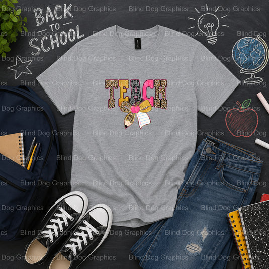 My Teacher Era – School Premade DTF Transfer (view 2 of 2) – by Blind Dog Graphics – Premade Transfers – School DTF Transf...
