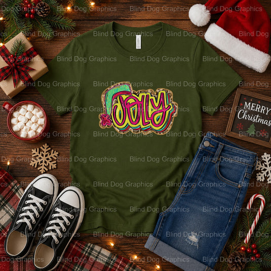 NAUGHTY OR NICE – Christmas Premade DTF Transfer (view 2 of 2) – by Blind Dog Graphics – Premade Transfers – Christmas, Ho...