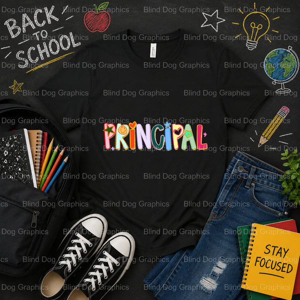 PRE-K ROCKS – School Premade DTF Transfer (view 1 of 2) – by Blind Dog Graphics – Premade Transfers – School DTF Transfers...