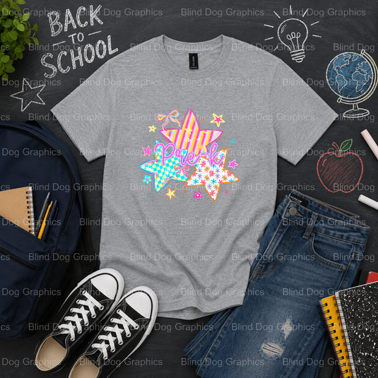 PREK GRADES – School Premade DTF Transfer (view 2 of 2) – by Blind Dog Graphics – Premade Transfers – School DTF Transfers...