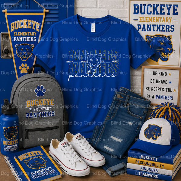 Proud Buckeye Elementary School Grandparent – Buckeye Elementary School Premade DTF Transfer (view 1 of 2) – by Blind Dog...