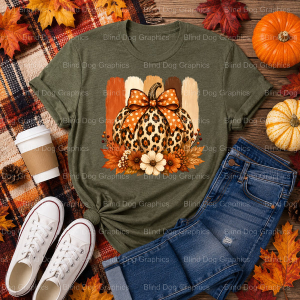 Pumpkin Spice Everything – Fall Premade DTF Transfer (view 1 of 2) – by Blind Dog Graphics – Premade Transfers – Fall, Tha...