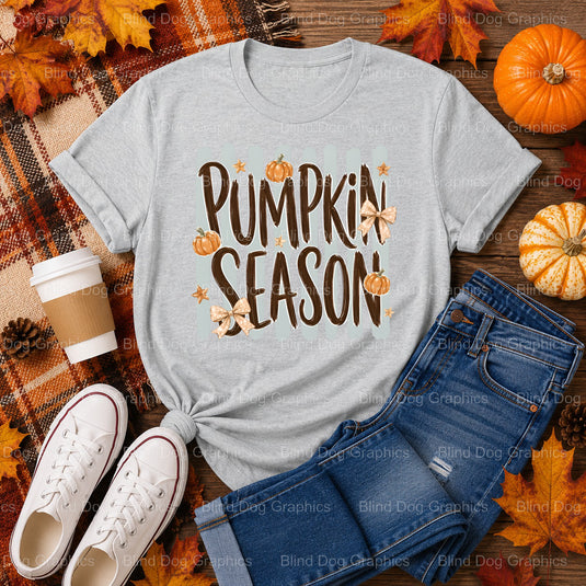 Pumpkin Spice Season – Fall Premade DTF Transfer (view 1 of 2) – by Blind Dog Graphics – Premade Transfers – Fall, Thanksg...