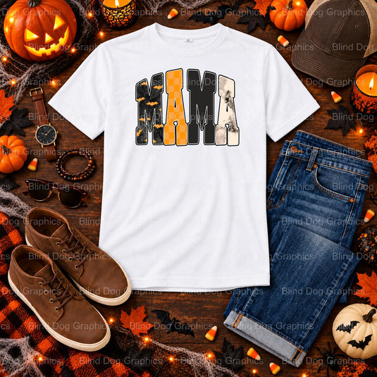 Skull Bat – Halloween Premade DTF Transfer (view 1 of 2) – by Blind Dog Graphics – Premade Transfers – Halloween, DTF Tran...