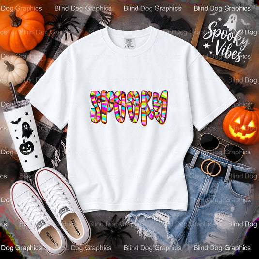 Skull Witch Hat – Halloween Premade DTF Transfer (view 1 of 2) – by Blind Dog Graphics – Premade Transfers – Halloween, DT...