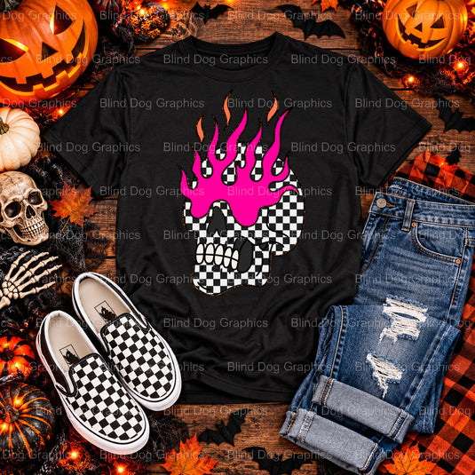 SPOOKY SEASON – Halloween Premade DTF Transfer (view 2 of 2) – by Blind Dog Graphics – Premade Transfers – Halloween, DTF...