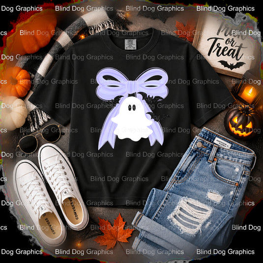 SPOOKY SEASON – Halloween Premade DTF Transfer (view 2 of 2) – by Blind Dog Graphics – Premade Transfers – Halloween, DTF...