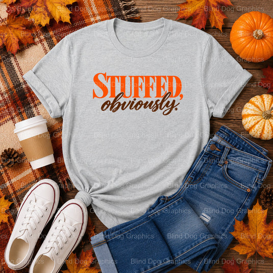 THANKFUL – Thanksgiving Premade DTF Transfer (view 1 of 2) – by Blind Dog Graphics – Premade Transfers – Fall, Thanksgiving