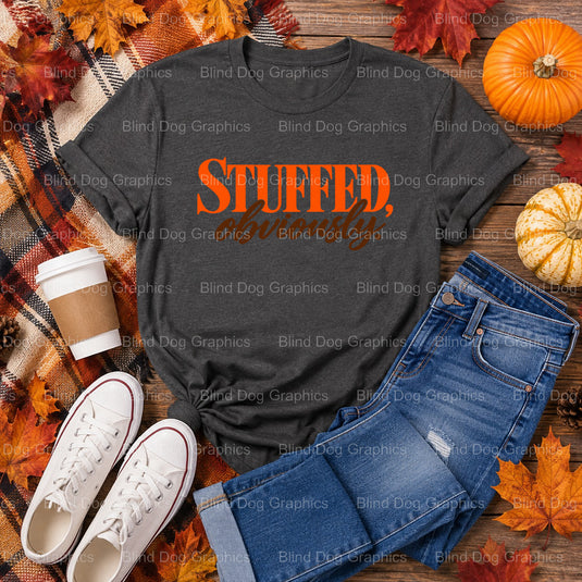 THANKFUL – Thanksgiving Premade DTF Transfer (view 2 of 2) – by Blind Dog Graphics – Premade Transfers – Fall, Thanksgiving