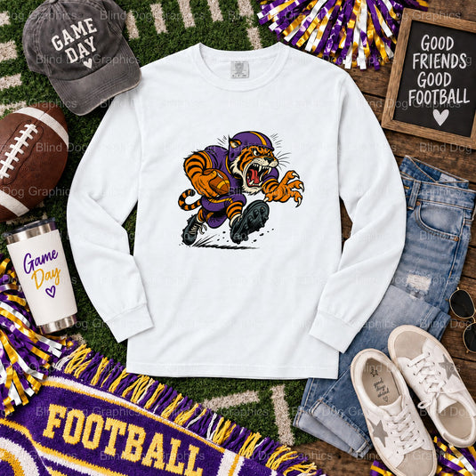 TIGER MOM - LSU Tigers Game Day Premade DTF Transfer (view 1 of 2) – by Blind Dog Graphics – Premade Transfers – LSU, Coll...