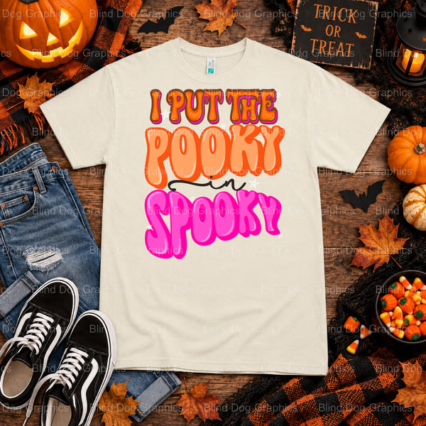 Trick or Treat Yo' Self – Halloween Premade DTF Transfer (view 1 of 2) – by Blind Dog Graphics – Premade Transfers – Hallo...