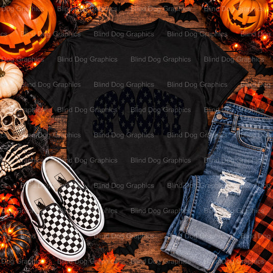 Trick or Treat Yo' Self – Halloween Premade DTF Transfer (view 2 of 2) – by Blind Dog Graphics – Premade Transfers – Hallo...