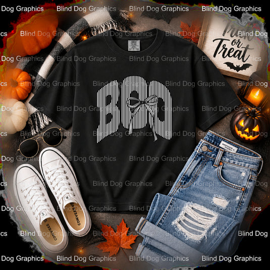 Trick or Treat Yo' Self – Halloween Premade DTF Transfer (view 2 of 2) – by Blind Dog Graphics – Premade Transfers – Hallo...