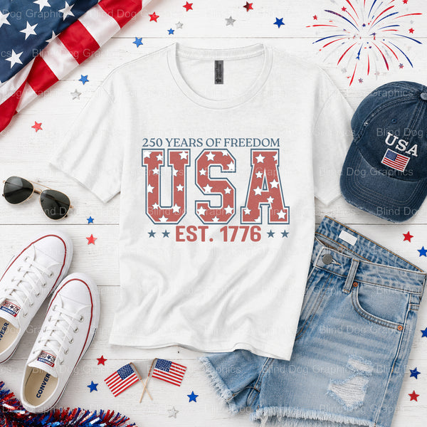 USA Eagle Flag – Fourth Of July DTF Transfer (view 2 of 2) – by Blind Dog Graphics – Premade Transfers – Fourth Of July, P...