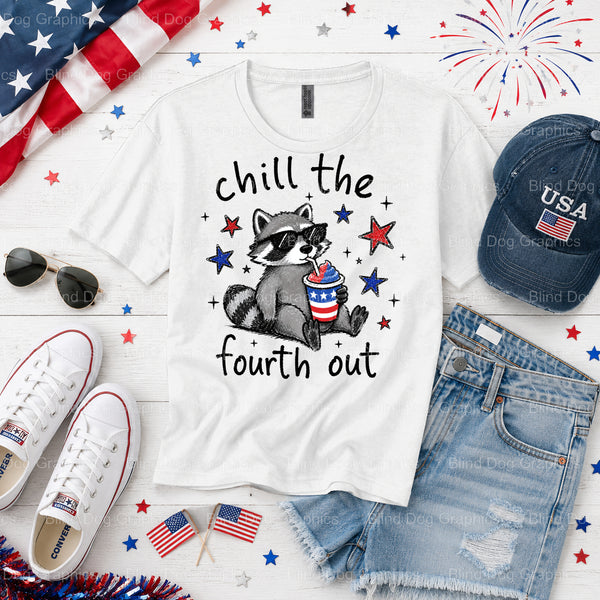 USA Eagle Head – Fourth Of July DTF Transfer (view 1 of 2) – by Blind Dog Graphics – Premade Transfers – Fourth Of July, P...