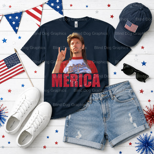 USA EST 1776 – Fourth Of July DTF Transfer (view 2 of 2) – by Blind Dog Graphics – Premade Transfers – Fourth Of July, Pat...